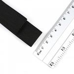 Резинка вязаная 25.0 мм / 40 метров, стандартная 3.9-4.3 г/п.м., черный