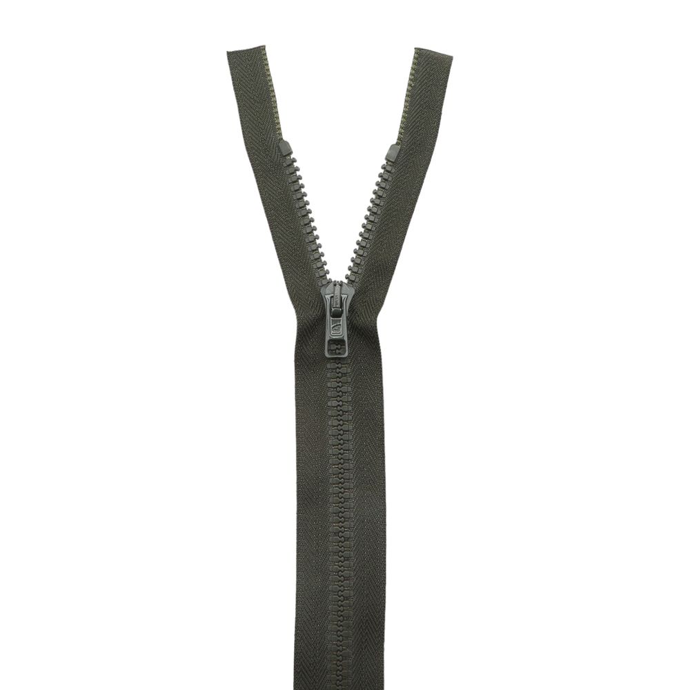 Молния трактор Arta Т6 (6 мм) 1 зам., разъем., 55 см, цв. 175 т.хаки, уп.5 шт