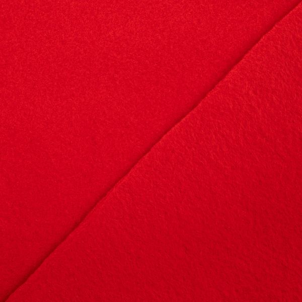 Флис 2-сторонний 280 г/м², 150х160±5 см, красный/red, Gamma FG-005N