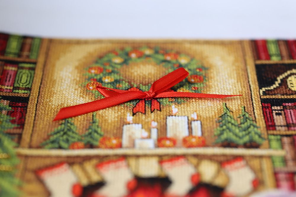 Набор для вышивания нитками Panna, Уютный вечер, 23х32 см