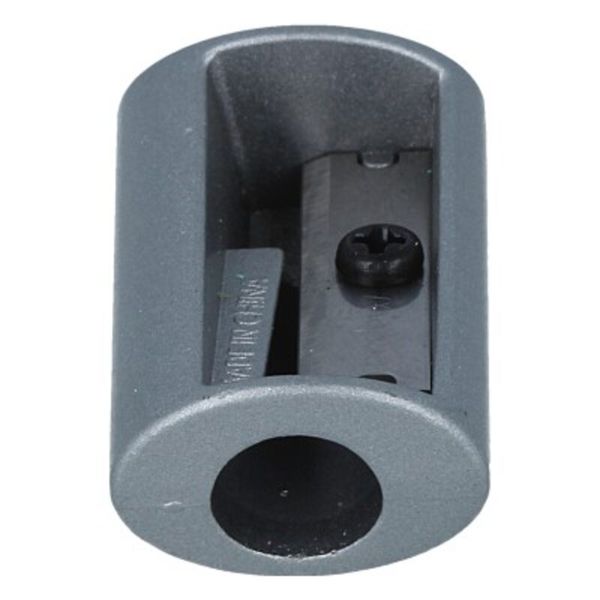 Точилка SATELLITE металлическая, черн/серебро 534019, Maped