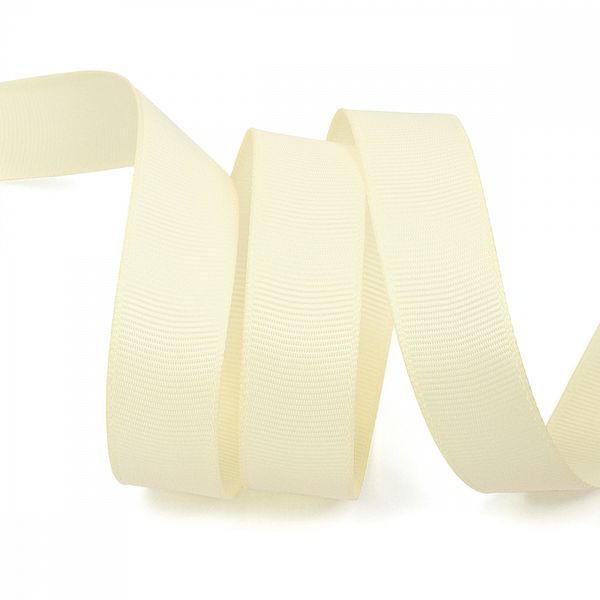 Лента репсовая (в рубчик) 20.0 мм / 22.8±1 метра, 815 кремовый, Magic4Hobby