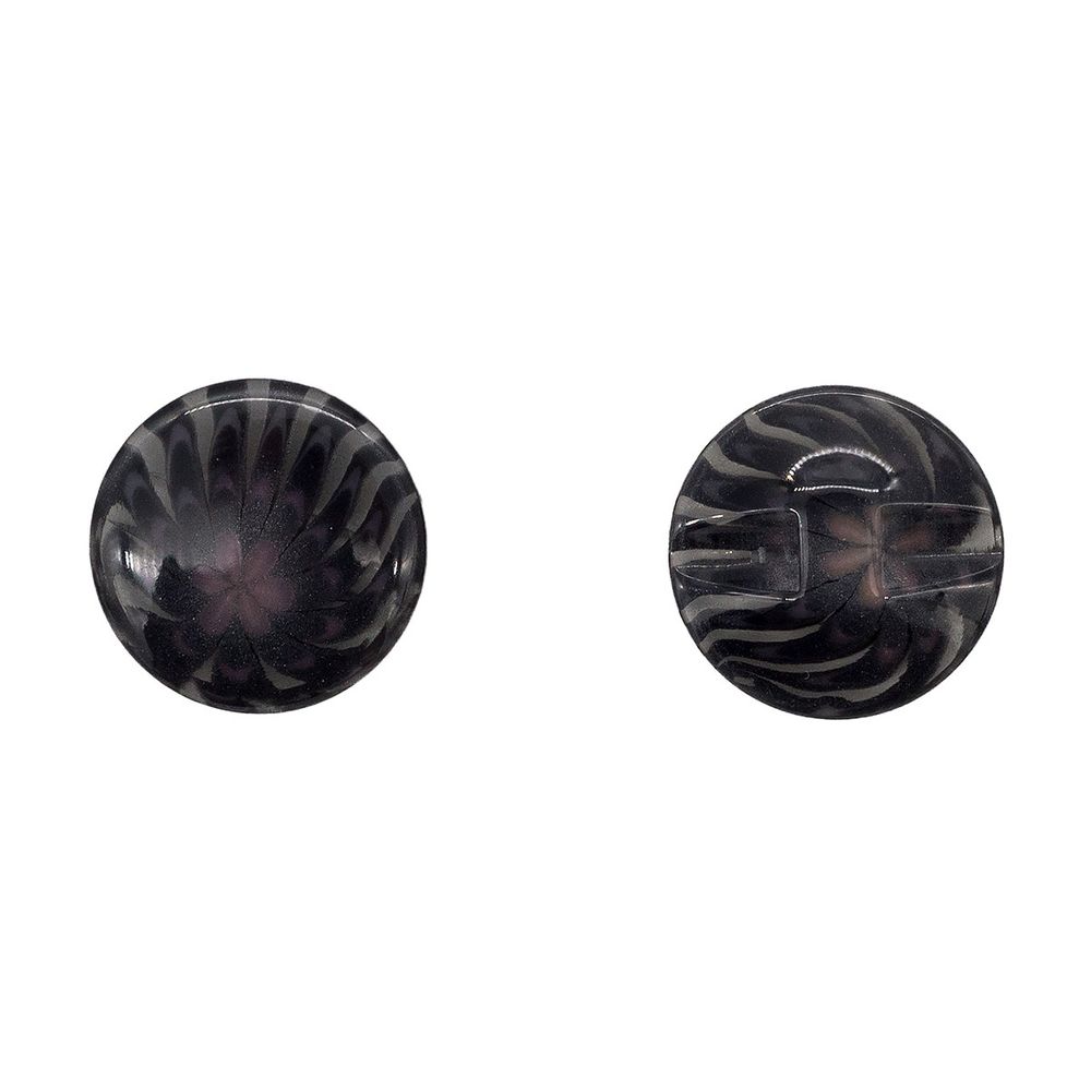 Пуговицы на ножке 34L 12 шт, C156 т.серый /TOS/