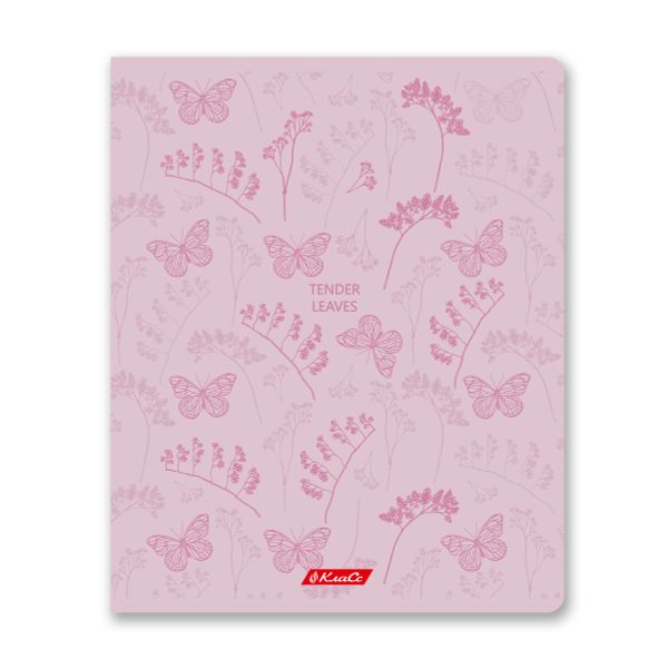 Тетрадь ученическая общая, A5+ 60 л. на скобе 65 г/м², белизна 100%, 10 шт, клетка в термоусадочной пленке, 000479 Цвет нежности, Светоч 60ТСК5_0_2_1