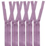 Молния трактор Arta Т6 (6 мм) 1 зам., разъем., 75 см, цв. 100 кремовый, уп.5 шт