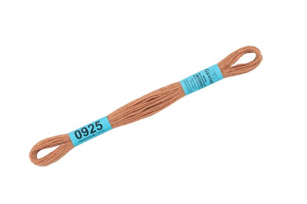 Мулине Gamma 100% хлопок, цв.0925 роз-бежевый, 24 мотка по 8 метров