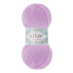 Пряжа Alize (Ализе) Happy Baby New / уп.5 мот. по 100 г, 320м, 27 лиловый