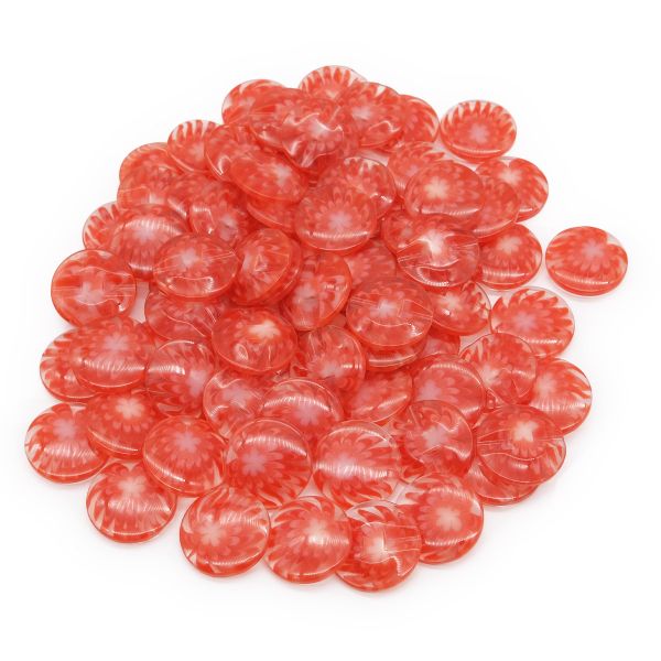 Пуговицы на ножке 34L (C816 т.розовый), 72 шт