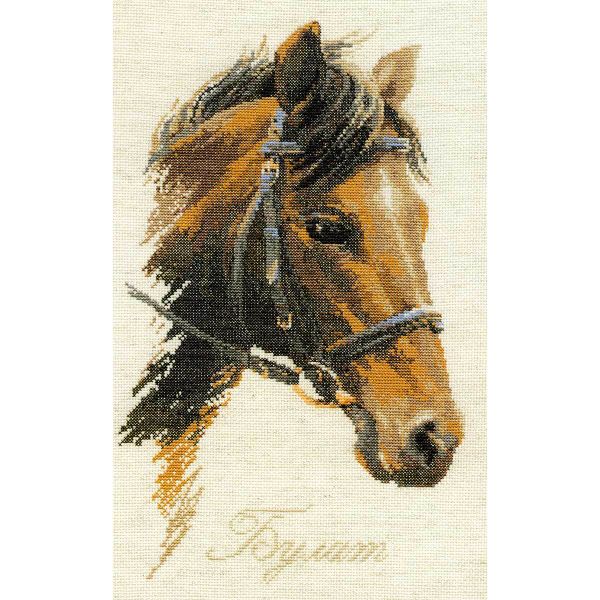 Набор для вышивания нитками Риолис, Булат, 24х40 см