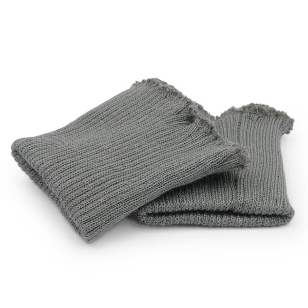 Манжеты трикотажные 8.5х9.5 см, 1 пара, плотные, 307/7 грэй
