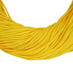 Шнур обувной плетеный ⌀6.0 мм / 100 метров, (диаметр ±1 мм), 006 желтый