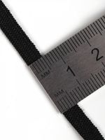 Резинка бельевая (стандартная) 6.0 мм / 200 метров, 3.9 г, вязаная, черный