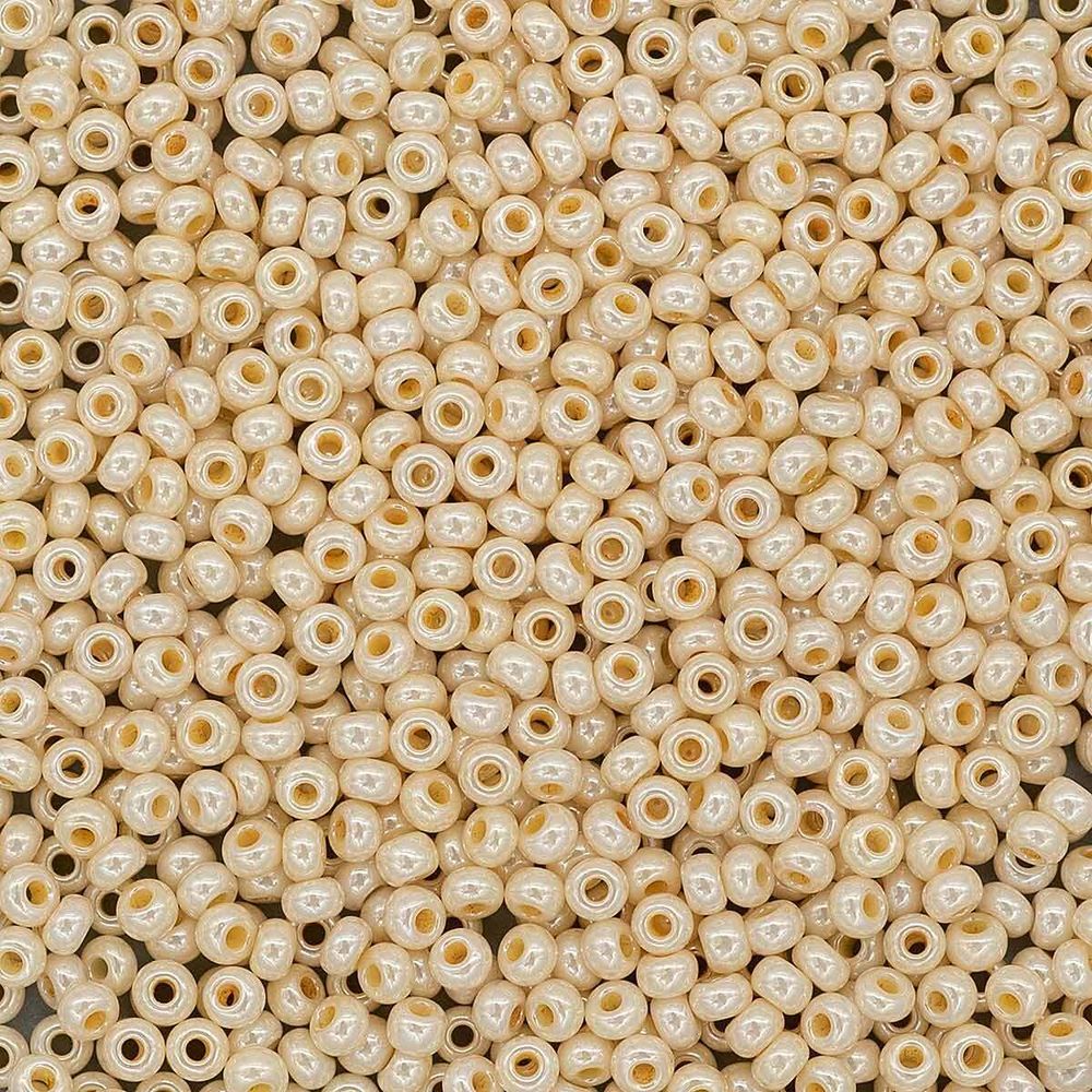 Бисер Preciosa 10/0 (2.3 мм), 100 г (5х20 г), жемчужный, цв. 46112