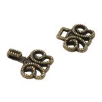 Крючки пришивные декоративные 25х14 мм, ob, 10 шт