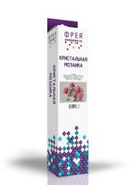 Алмазная (кристальная) мозаика Фрея, Пионы и вишни, 40х30 см