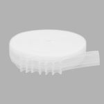 Лента (тесьма) шторная: сборка параллельная (1:2) 40 мм / 100 метров, 420044