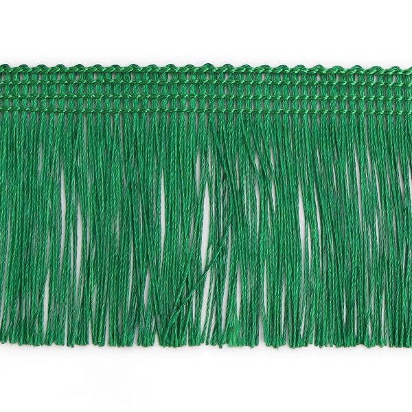 Бахрома отделочная 63.0 мм / 25 метров, 876 зеленый