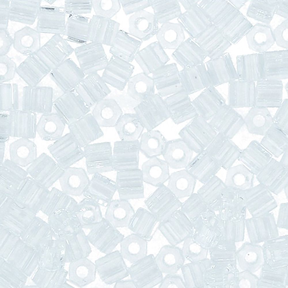Бисер Toho 11/0 Hexagon 1 (2.2 мм), 500 г, 0001 прозрачный