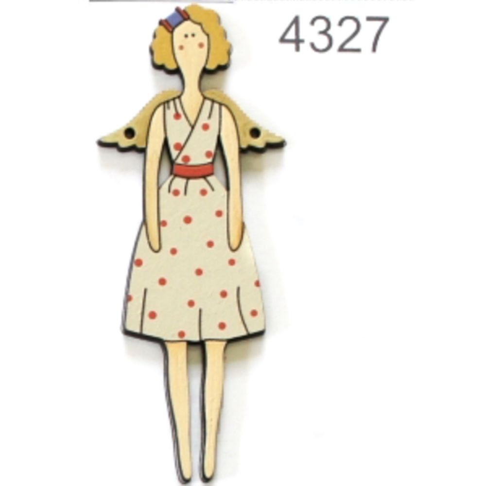 Украшения декоративные пуговицы Aurora, 1 шт, AU-B4327