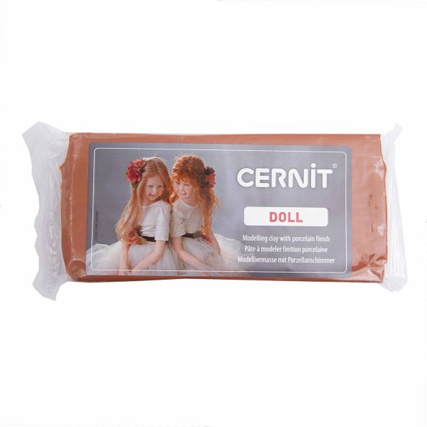 Полимерная глина Cernit Doll collection, 500 г, 807 карамельный
