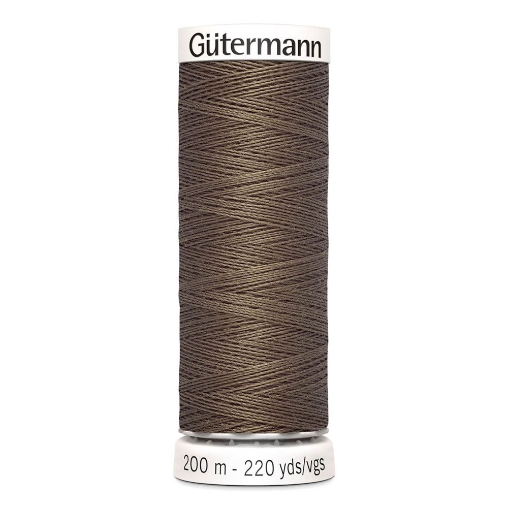 Нитки универсальные Gutermann Sew-all 100 (200 метров), 5 кат. | 209 серо-бежевый