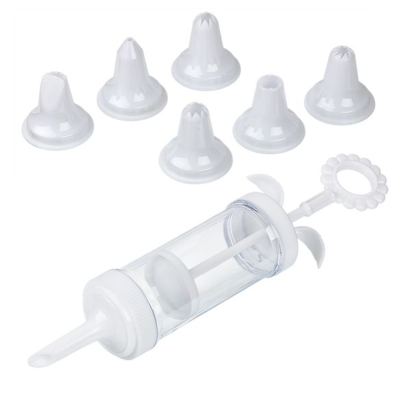 Кондитерский шприц, 1 шт, 7 насадок, S-Chief SHF-0039