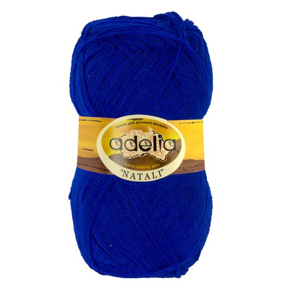 Пряжа Adelia Natali / уп.10 мот. по 50г, 300м, 11 я.синий