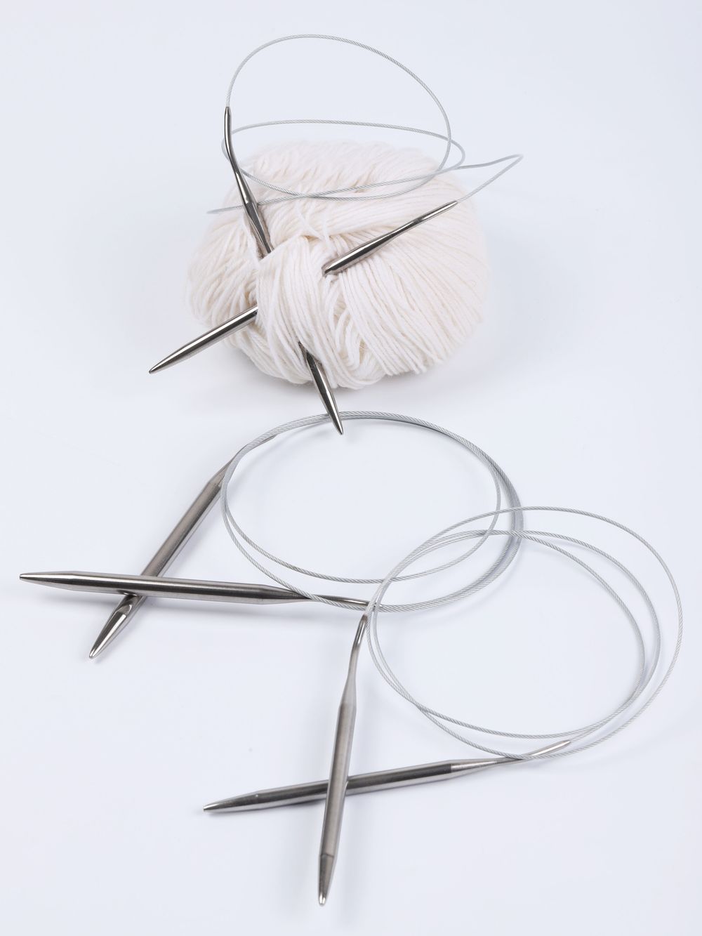 Набор круговых спиц для вязания Maxwell Gold 120 см (6.0 мм/7.0 мм/ 8.0 мм)