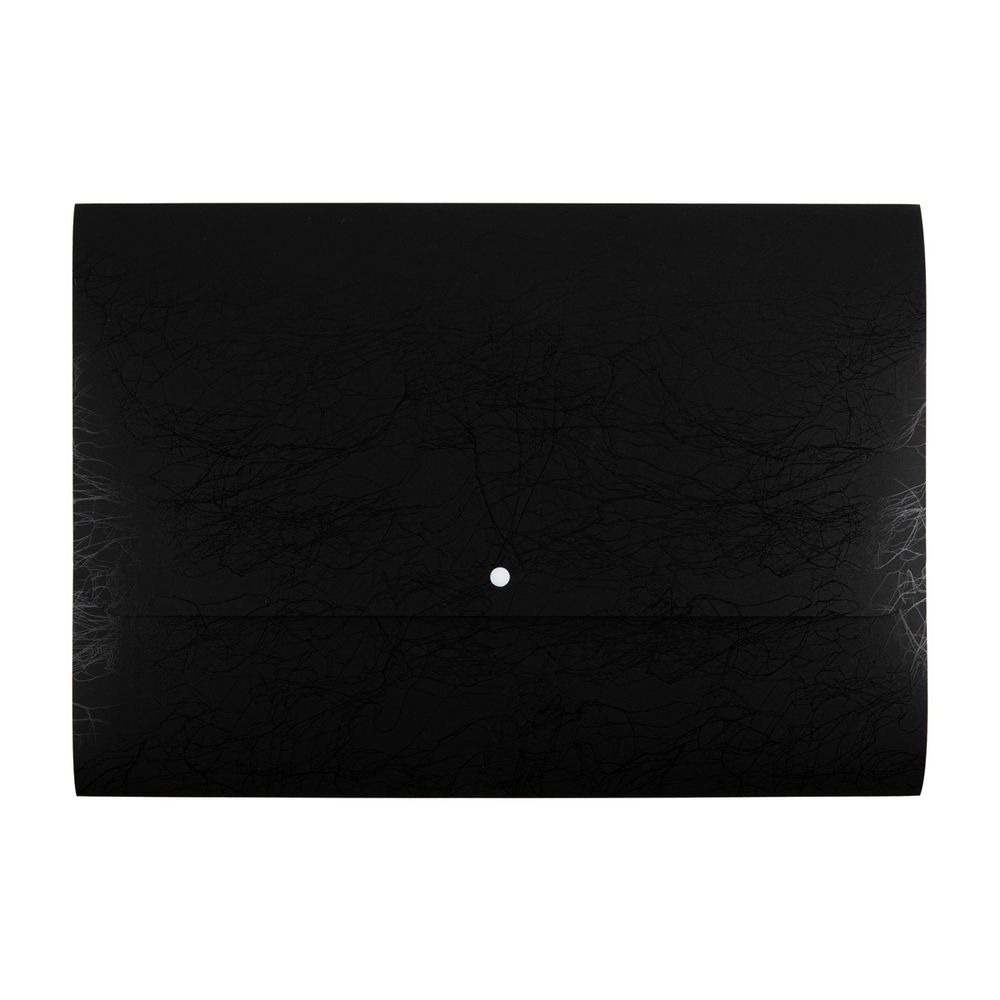 Папка-конверт с кнопкой A3 600 мкм волокно, 1 шт, черный ЕС211131, Expert Complete ЕС211131