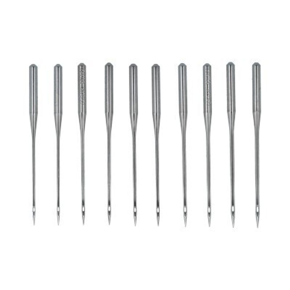 Иглы для швейных машин базовые универсальные 130/705 H, №70-100, 10 игл, в пенале 5129000 ассорти, ORGAN