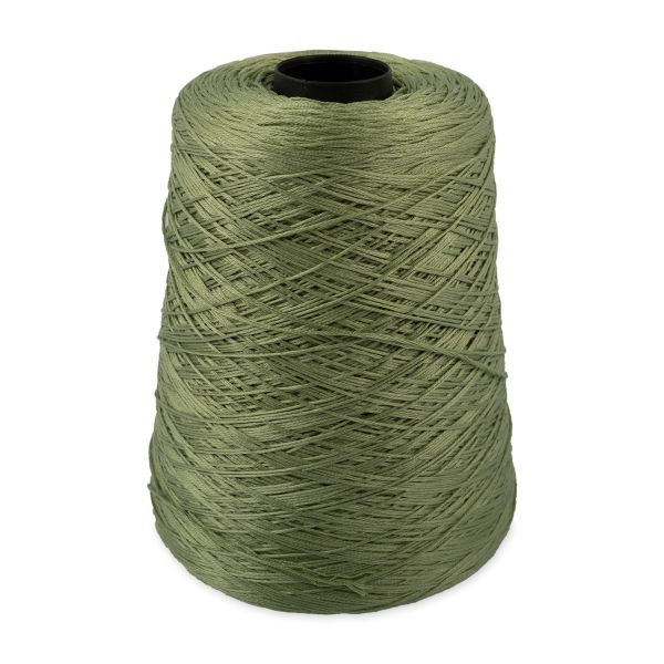 Мулине Gamma бобина 480±30 г (1800 метров), хлопок, цв. 0091 св-сер-зеленый