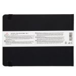 Скетчбук 120 г/м², 120 г/м², 15х20.8 см, сшивка 80 л, 01 черный, Vista-Artista VABK-2115