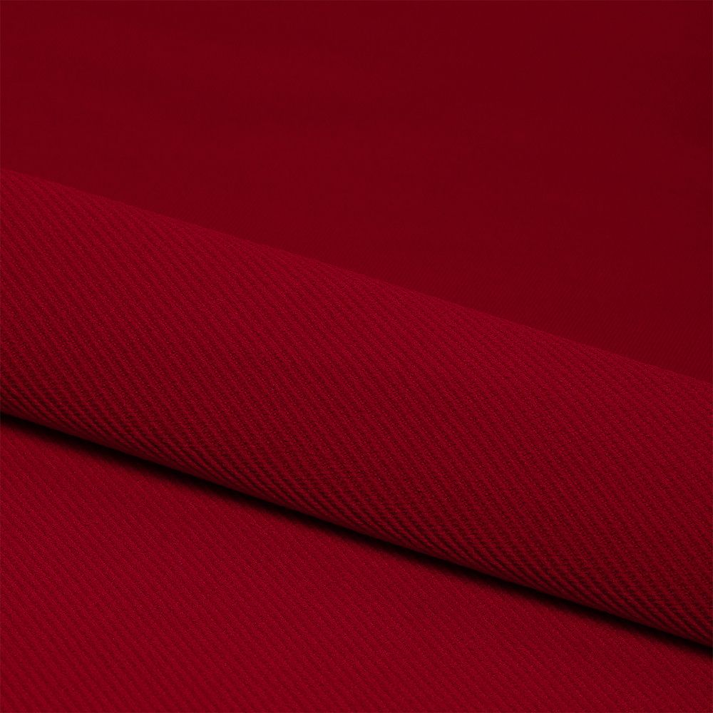 Футер 2-нитка петля поликоттон стрейч 220 г/м², 160 см / 3 метра, ФУТ2Х.TBY.ХЛ-ПЭ.S171.3, цв.S171 красный