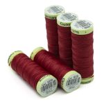 Нитки отделочные Gutermann Top Stitch, 30м, 909 малиновый, 5 катушек