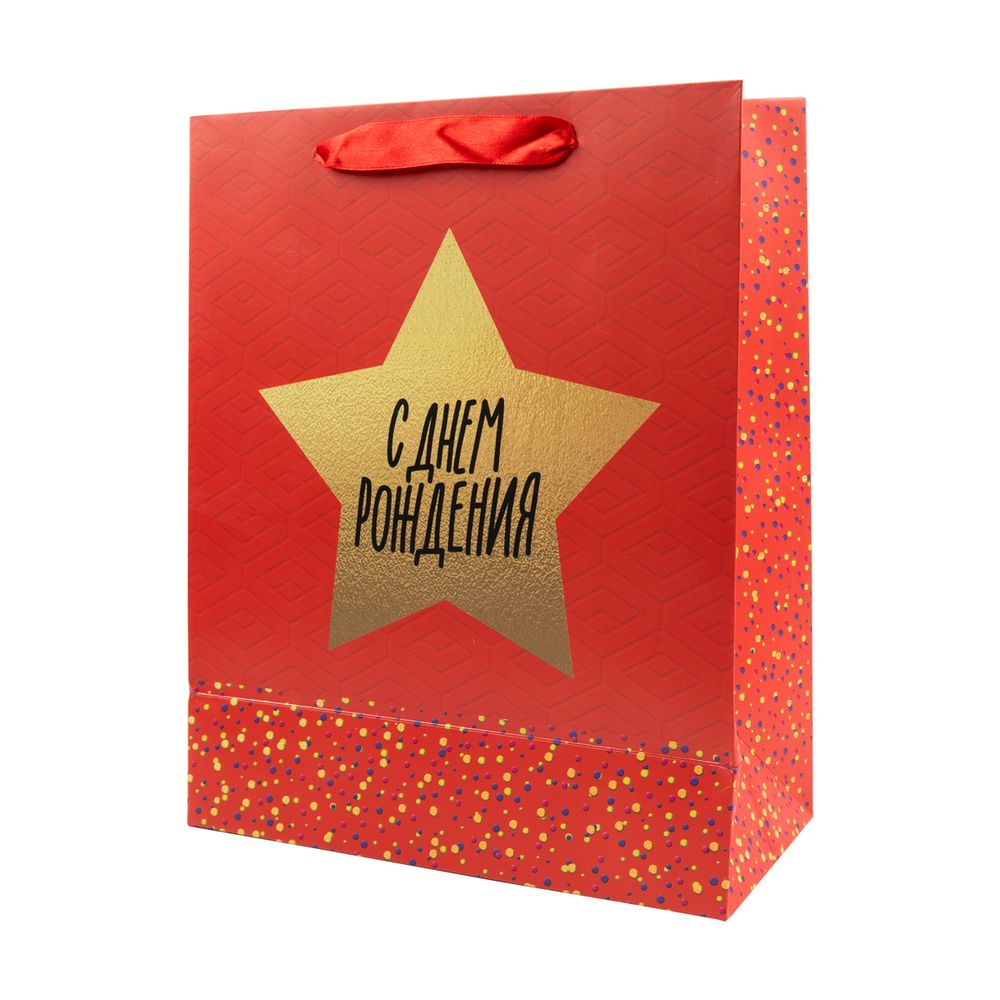 Пакет подарочный 210 г/м², 26х32х12 см, 12 шт, 01, Stilerra BBYM