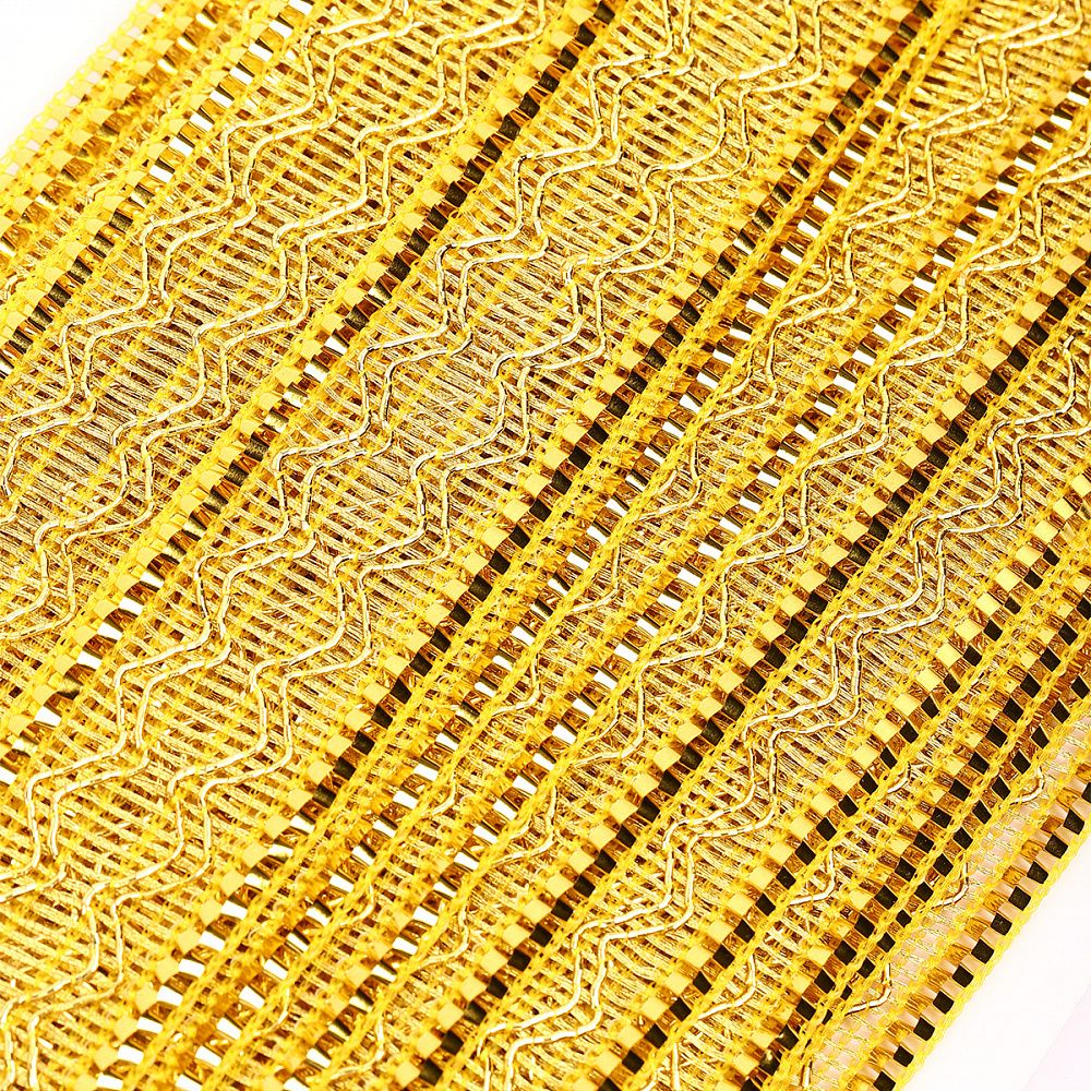 Тесьма отделочная 30 мм / 13.71 метров, TBY 911 цв.золото