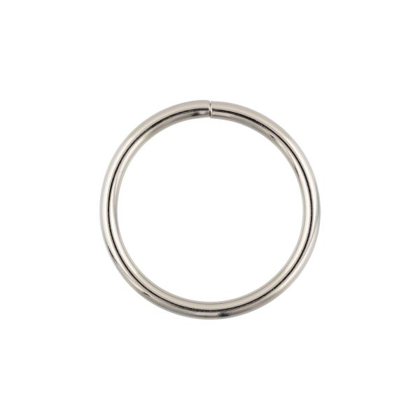 Кольцо разъемное металл in ⌀25 мм (30 мм внешн.), 20 шт, 04 никель, Gamma GH 14/25