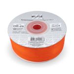 Лента капроновая (органза) 25.0 мм / 22.8±1 метра, 024 т. оранжевый, Blitz OR-25