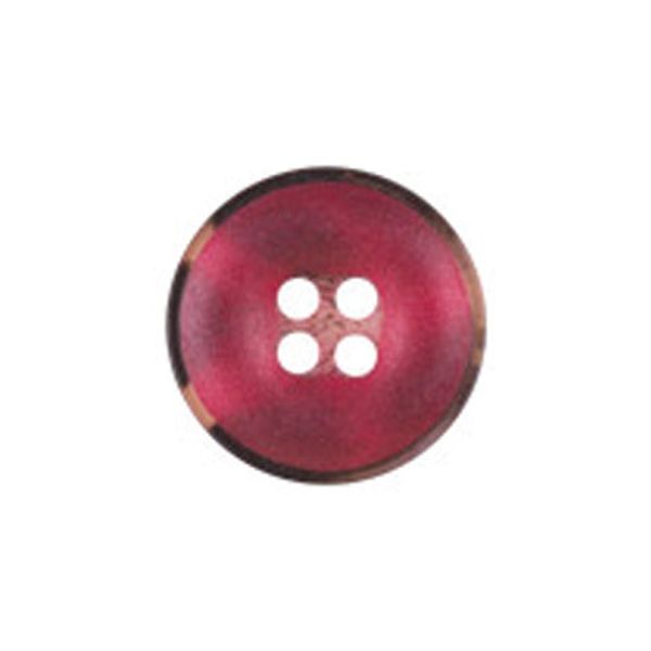Пуговицы костюмные с проколами Gamma LQ 0040 24 (15 мм) 24 шт, №С273 бордовый, Gamma LQ 0040