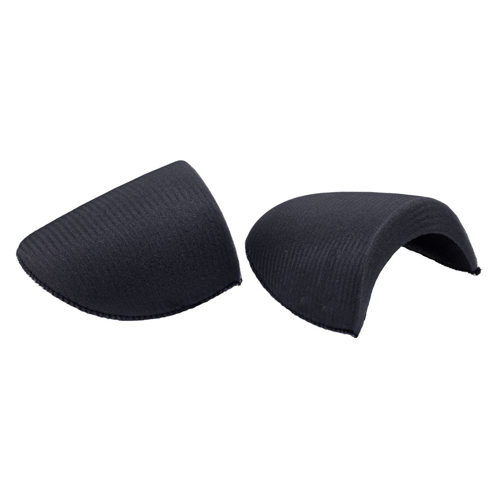 Плечевые накладки (подплечники) втачные твердые 140х210х25 мм, черный, 50 пар