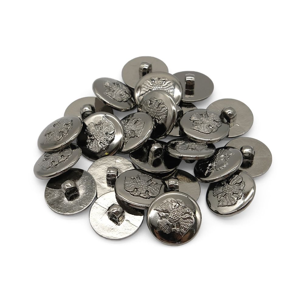 Пуговицы на ножке 21 мм (BN), 24 шт