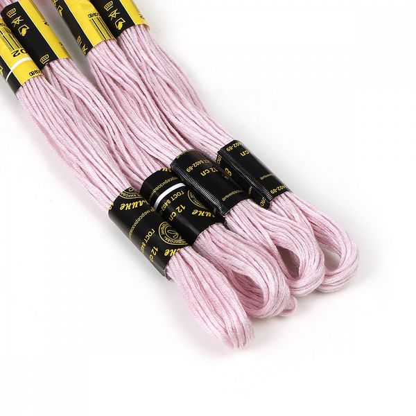 Мулине ПНК им.Кирова цв.2102 бл.сиреневый, 24 мотка по 8 метров