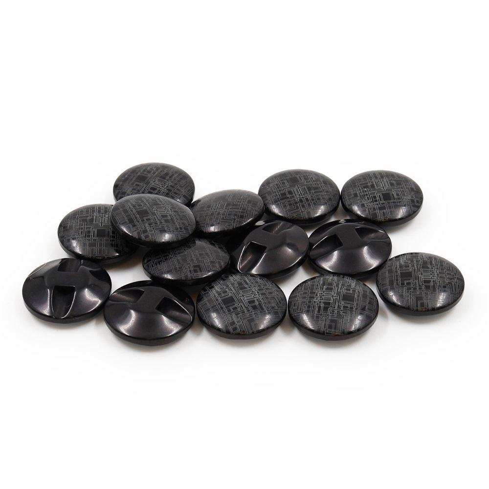 Пуговицы на ножке 36L (blk-04 (черный)), 24 шт