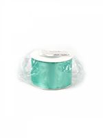 Лента атласная 1-сторонняя 50.0 мм / 22.5±1 метра, 4323 яркая мята, Magic4Hobby