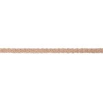 Шнур круглый х/б ⌀5.0 мм, 10 м, 230 св. бежевый, Gamma 5В500 ХБ