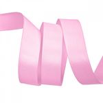 Лента репсовая (в рубчик) 20.0 мм / 22.8±1 метра, F133 розовый, Magic4Hobby