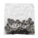 Часть кнопки Альфа (S-образная) ⌀11 мм (C-часть), чер.никель, 100 шт, S090533, BIG