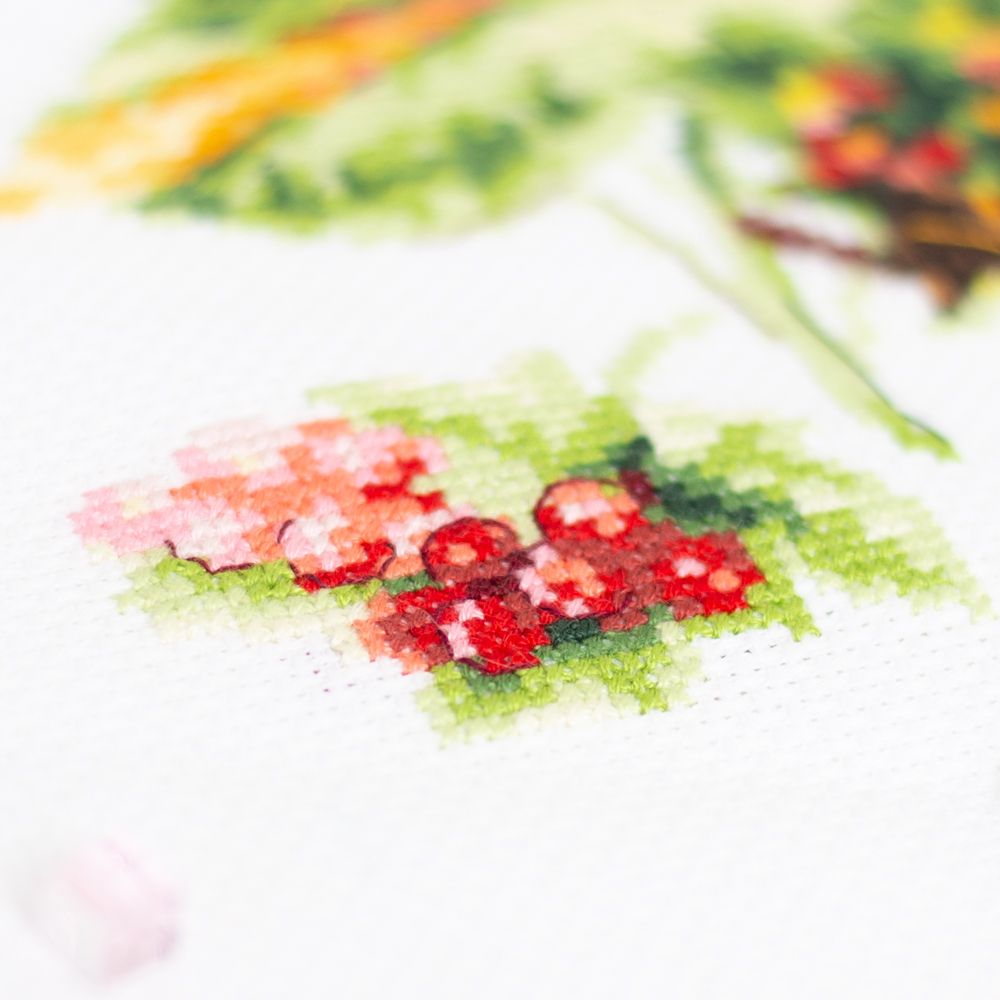 Набор для вышивания нитками Чудесная игла, Летние зарисовки 21х26см