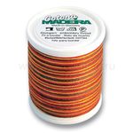 Нитки оверлочные хлопок Madeira Cotona №4, 100 м, цв. 2412, 9304, 5 катушек