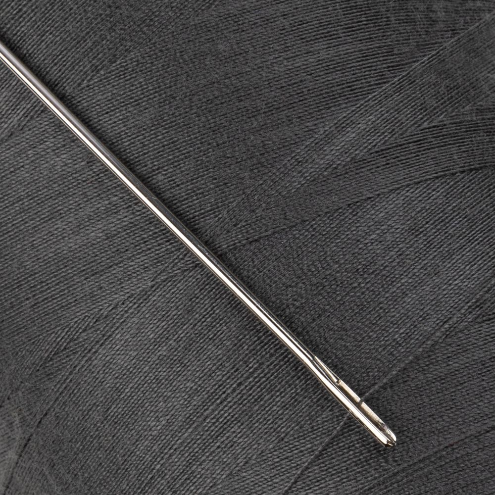 Нитки универсальные Nitka 40/2, 4570 м (5000 ярд) / 1 кат., 348 т.серый